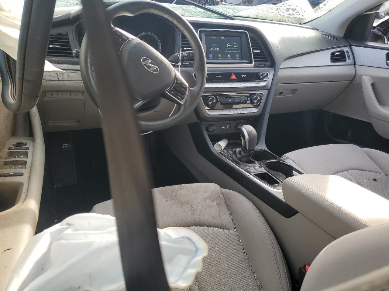 2019 Hyundai Sonata VIN 5NPE24AFXKH781724 Copart auction photo, rollover damage thumbnail 8