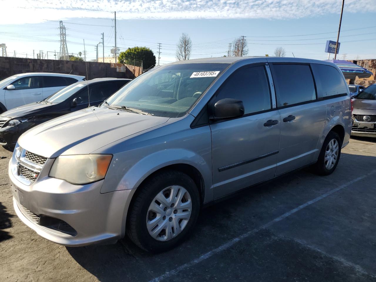 2014 Dodge Caravan VIN 2C4RDGBG3ER407709
