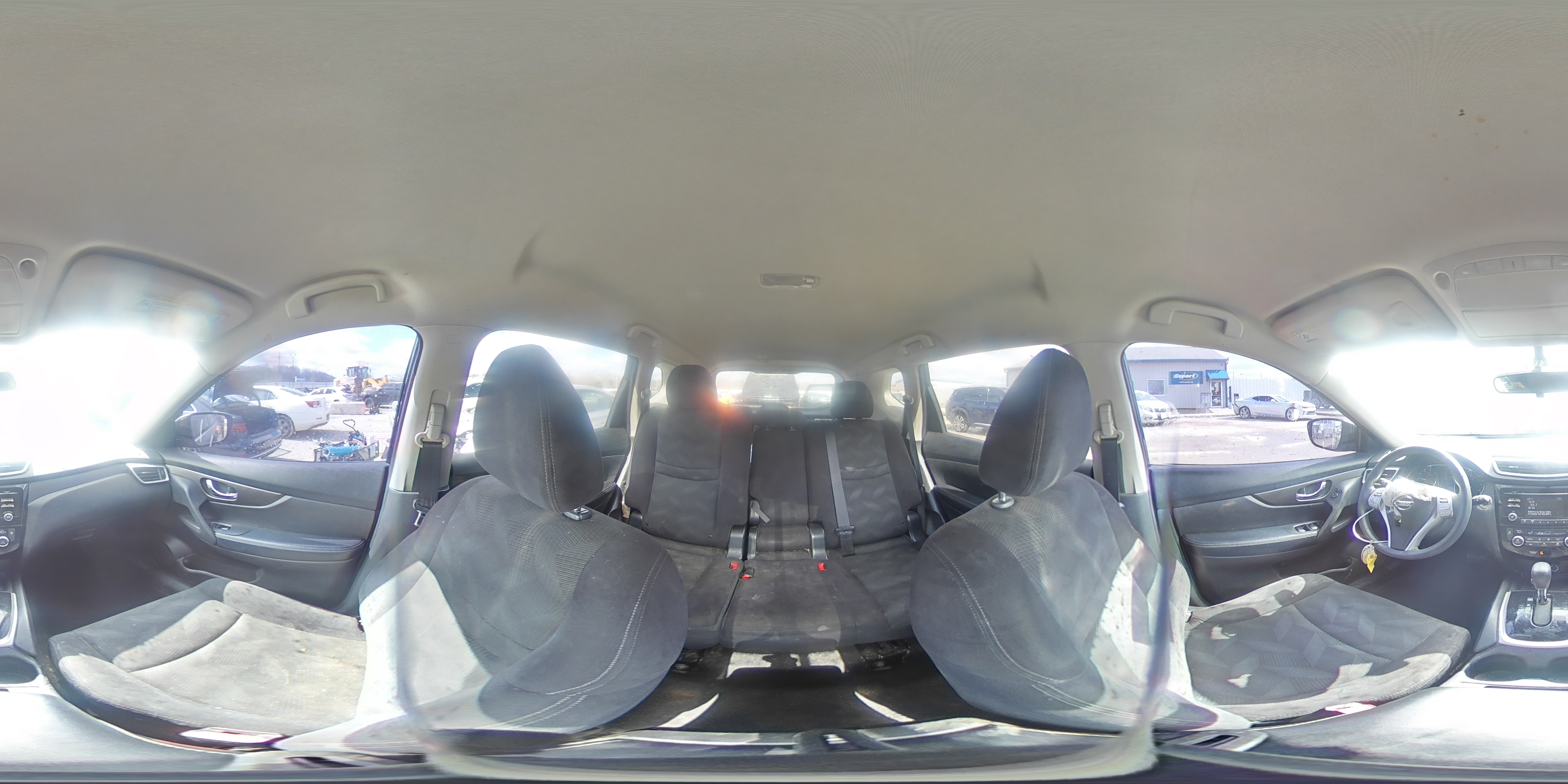 2014 Nissan Rogue VIN 5N1AT2MT6EC807362 Copart auction photo, front end damage thumbnail 16