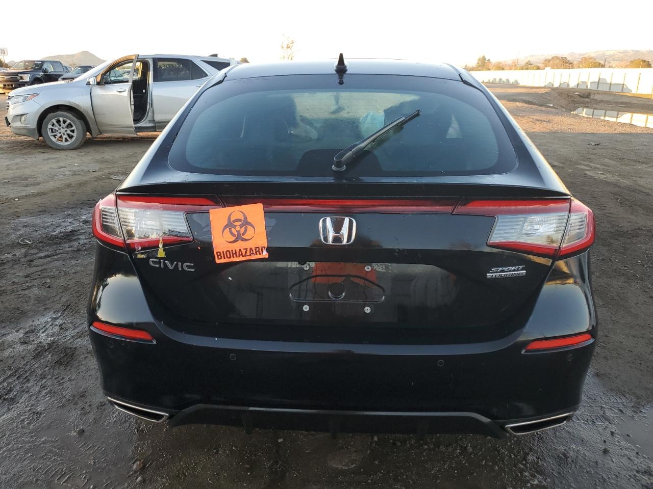 2022 Honda Civic VIN 19XFL1H87NE010170 Copart auction photo, all over damage thumbnail 6