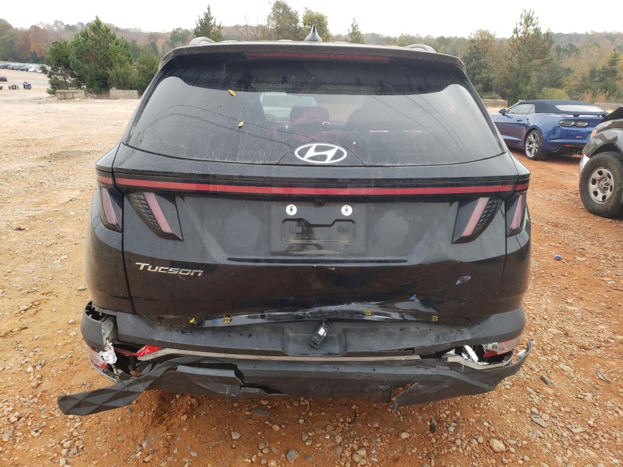 2022 Hyundai Tucson VIN 5NMJB3AEXNH136718 Copart auction photo, rear end damage thumbnail 6