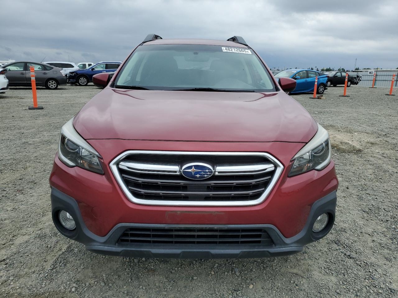 2018 Subaru Outback VIN 4S4BSACC9J3325627 Copart auction photo, side damage thumbnail 5