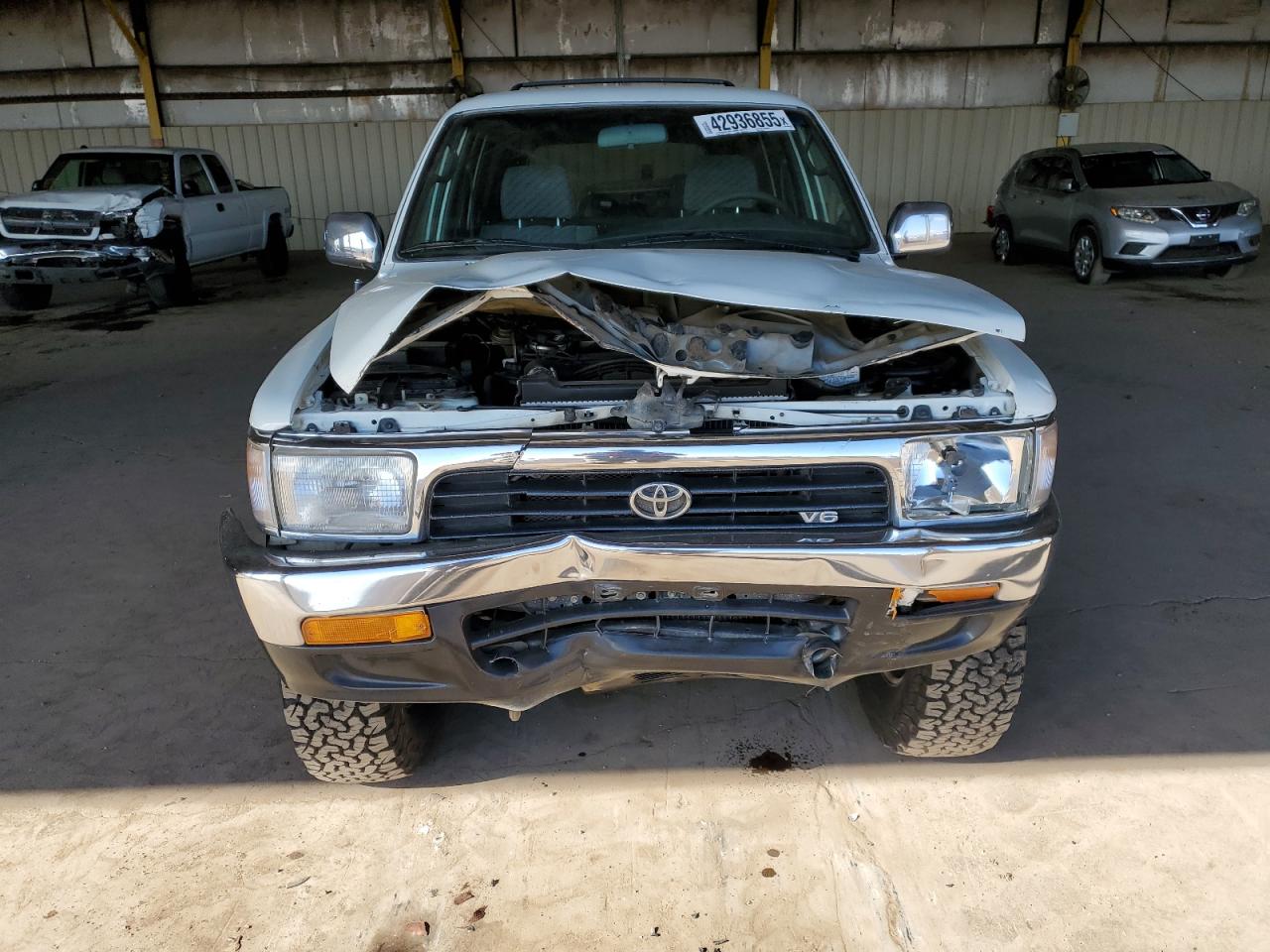 1995 Toyota 4Runner VIN JT3VN39W5S8085958 Copart auction photo, front end damage thumbnail 5