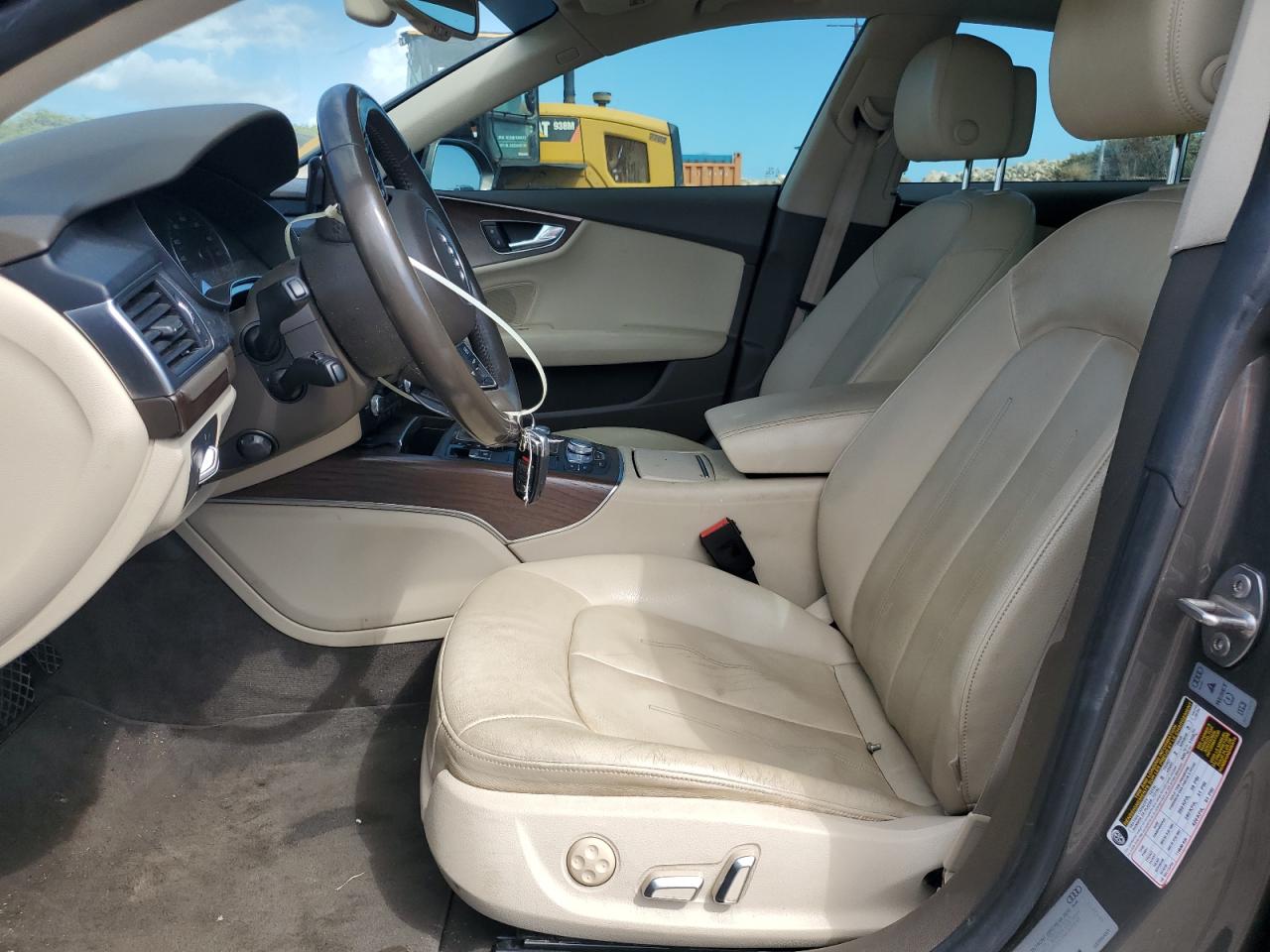 2016 Audi A7 VIN WAUWGAFC2GN040555 Copart auction photo, side / front end damage thumbnail 7