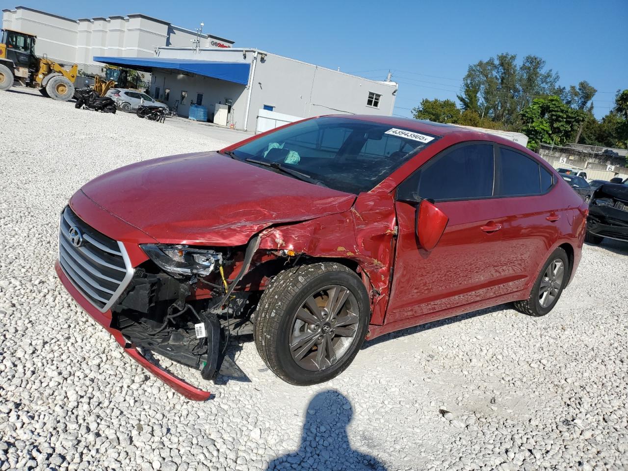 2018 Hyundai Elantra VIN 5NPD84LF2JH289937