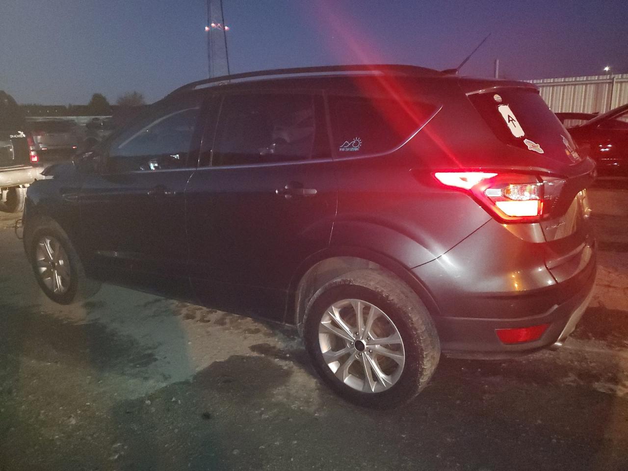 2018 Ford Escape VIN 1FMCU9GD7JUA80403 Copart auction photo, front end damage thumbnail 2