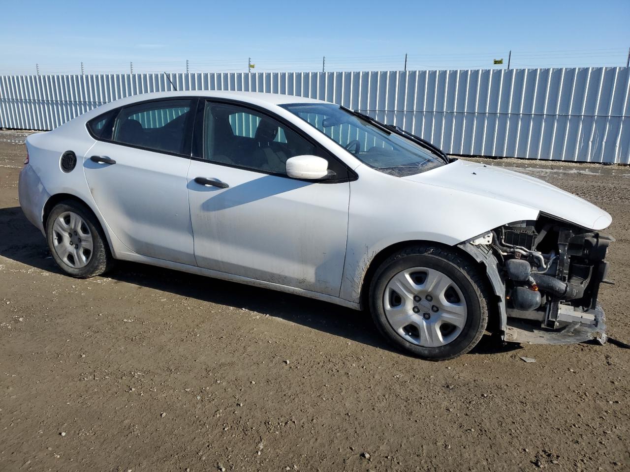 2013 Dodge Dart VIN 1C3CDFAA9DD284890 Copart auction photo, side / front end damage thumbnail 4