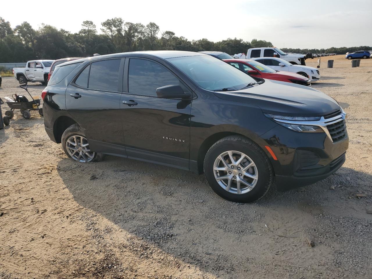 2022 Chevrolet Equinox VIN 2GNAXHEV4N6125205 Copart auction photo, rear end damage thumbnail 4
