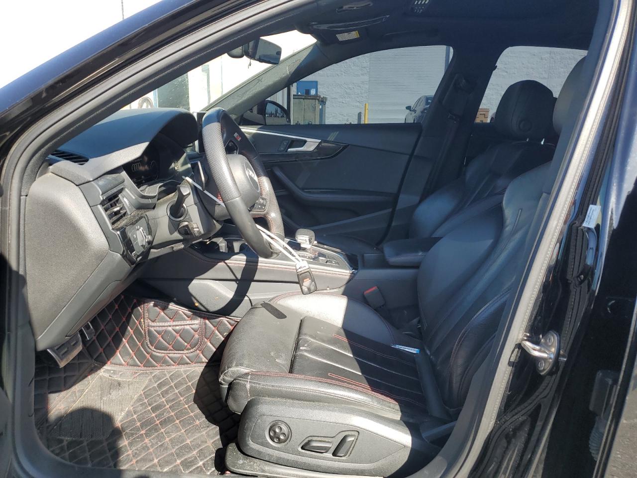 2018 Audi A4 VIN WAUENAF47JA054816 Copart auction photo, side / mechanical damage thumbnail 7