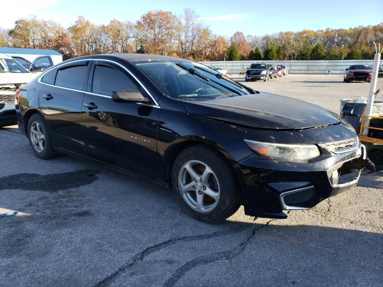 2017 Chevrolet Malibu VIN 1G1ZB5ST3HF138784 Copart auction photo, front end damage thumbnail 4