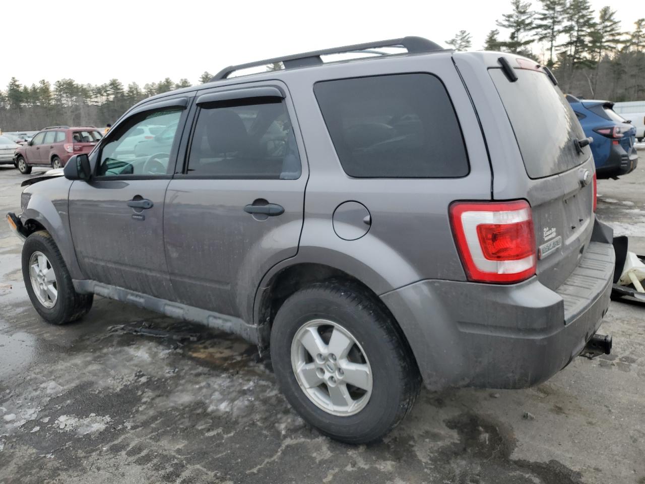 2010 Ford Escape VIN 1FMCU9D71AKC06670 Copart auction photo, front end damage thumbnail 2