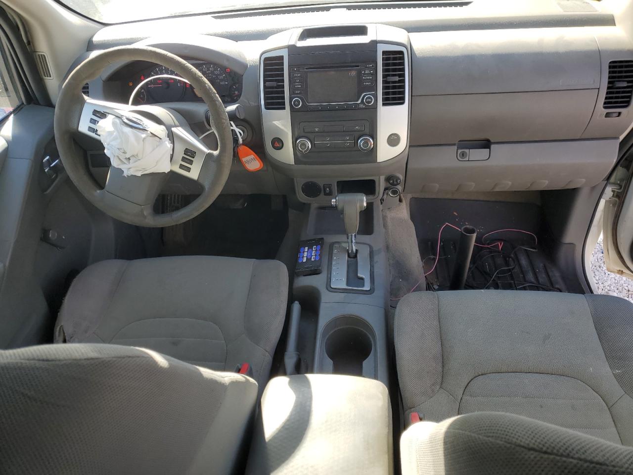 2018 Nissan Navara (Frontier) VIN 1N6BD0CT7JN726927 Copart auction photo, front end / side damage thumbnail 8