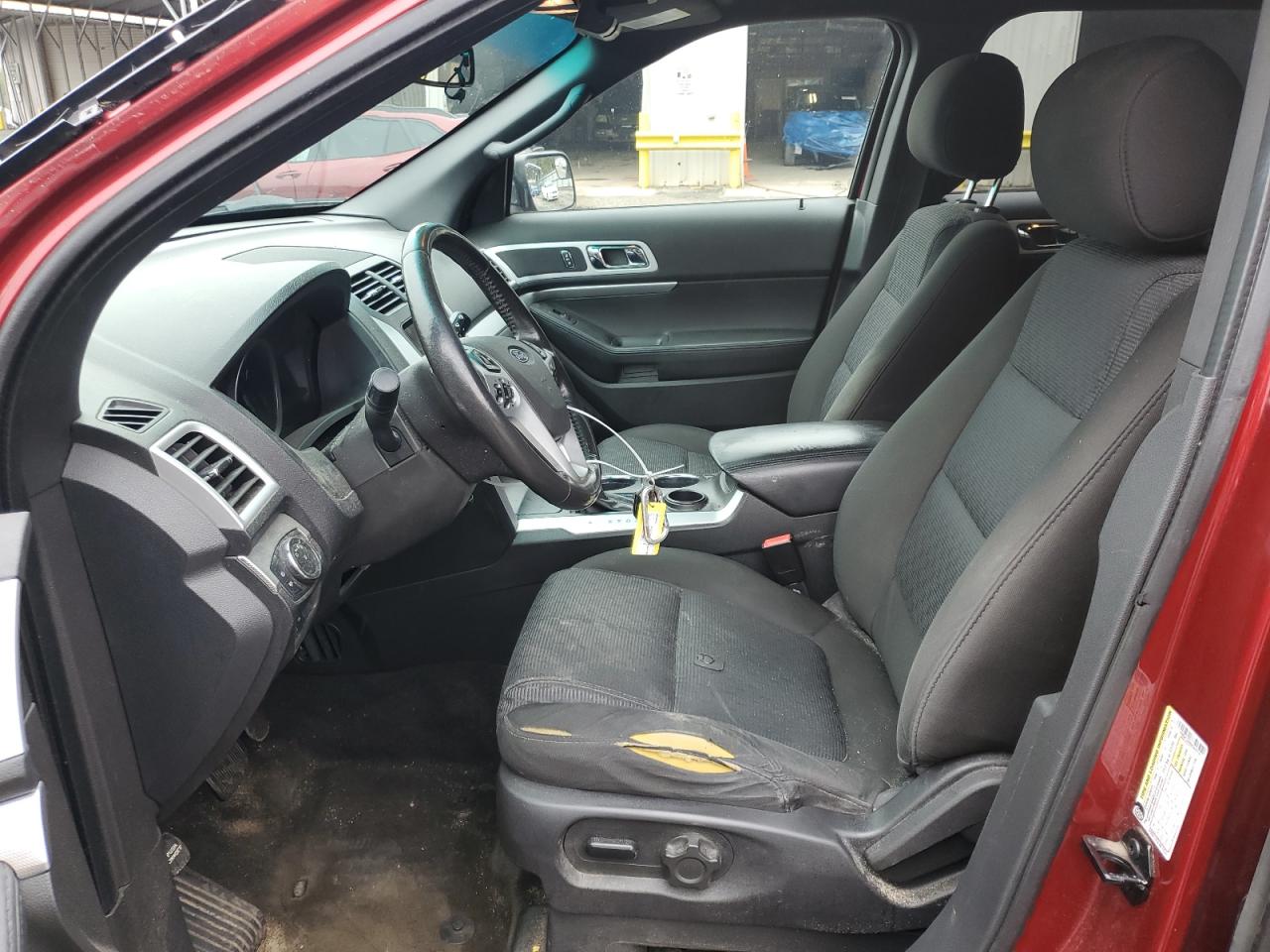 2013 Ford Explorer VIN 1FM5K7D89DGA49103 Copart auction photo, front end damage thumbnail 7