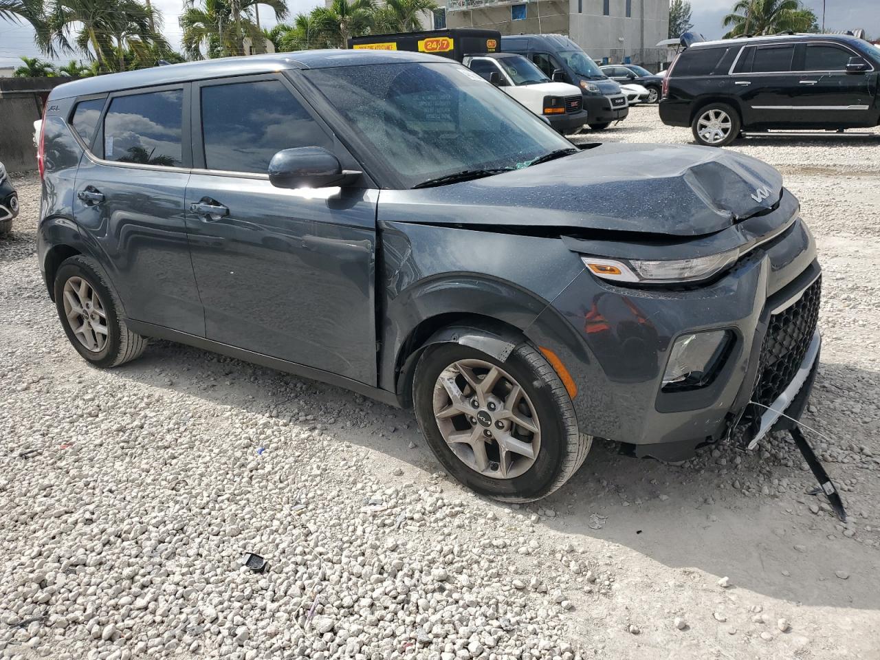 2022 KIA Soul VIN KNDJ23AU3N7836434 Copart auction photo, front end damage thumbnail 4