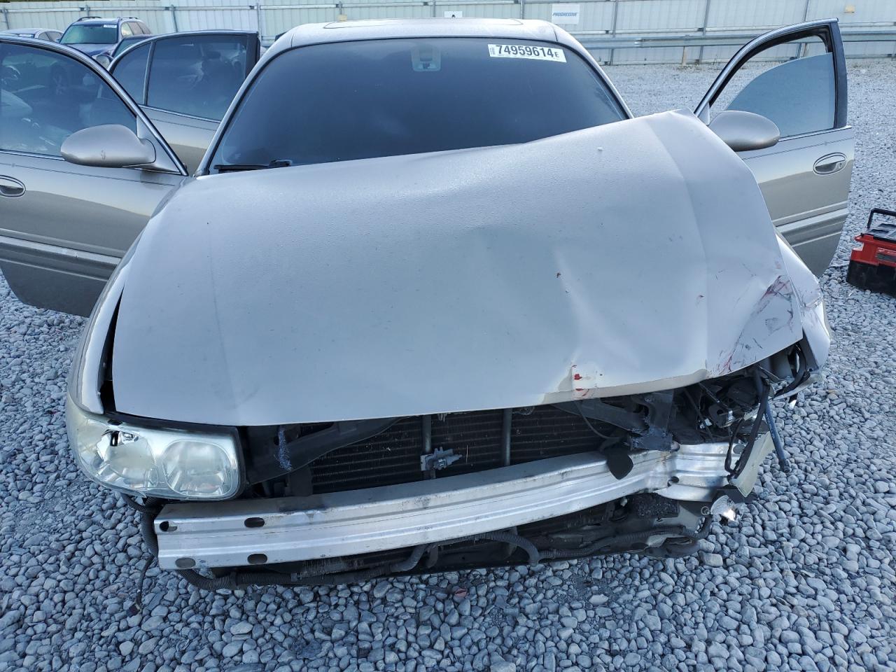 2003 Buick LeSabre VIN 1G4HR54K43U167049 Copart auction photo, front end damage thumbnail 11