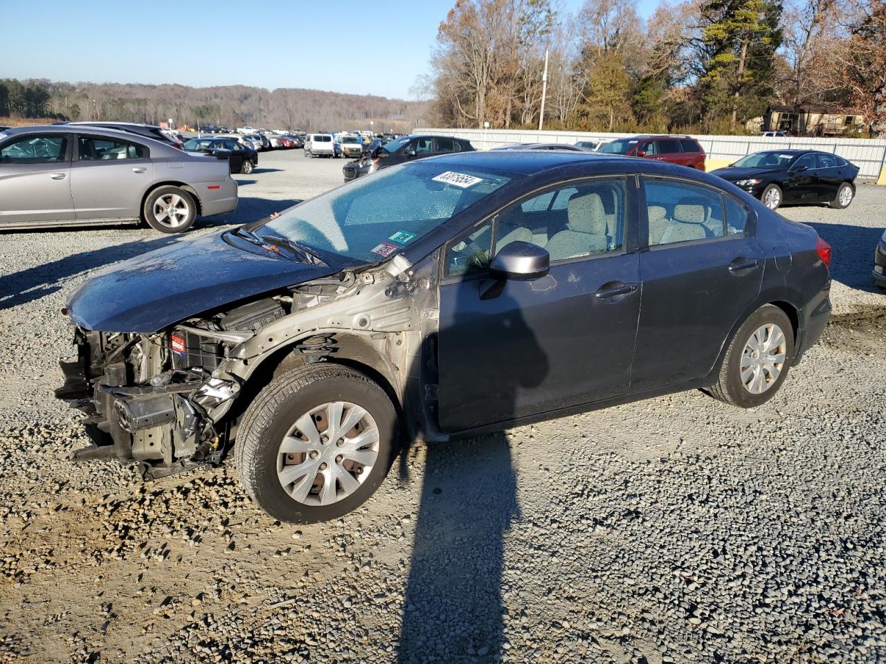 2012 Honda Civic VIN 2HGFB2F59CH303086