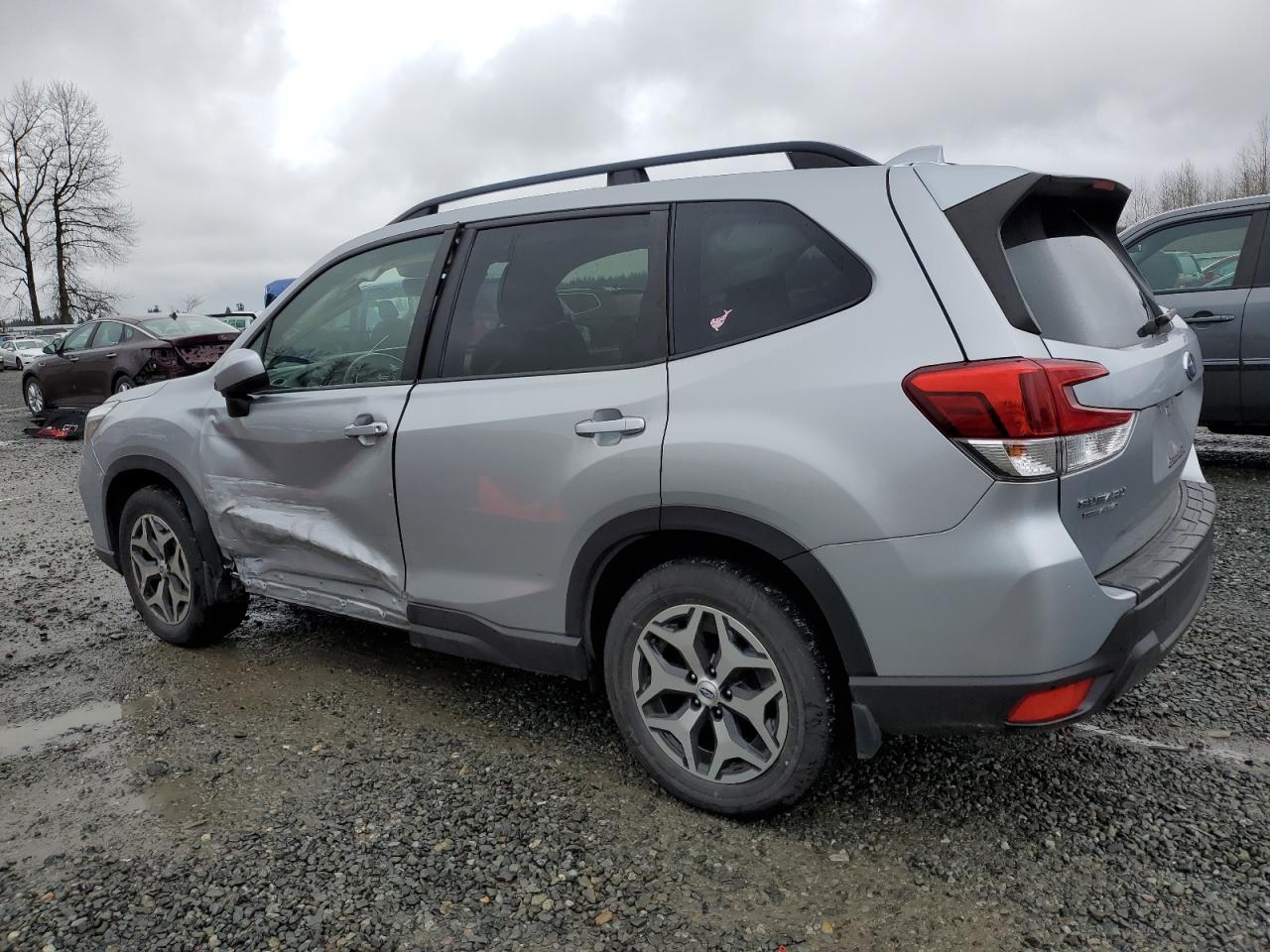 2019 Subaru Forester VIN JF2SKAGC2KH481397 Copart auction photo, side damage thumbnail 2