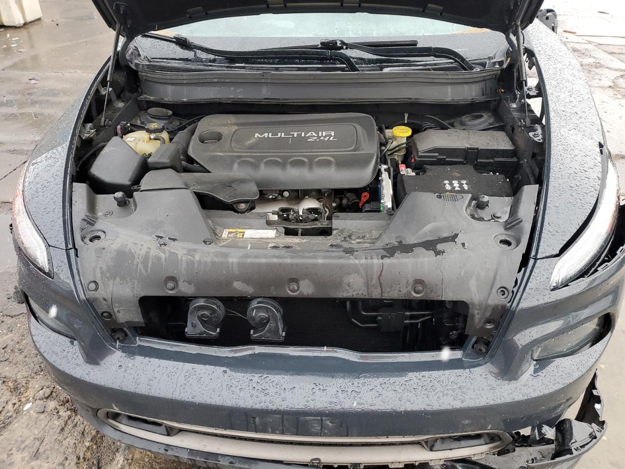 2016 Jeep Grand Cherokee VIN 1C4PJMCB0GW244478 Copart auction photo, front end / side damage thumbnail 12