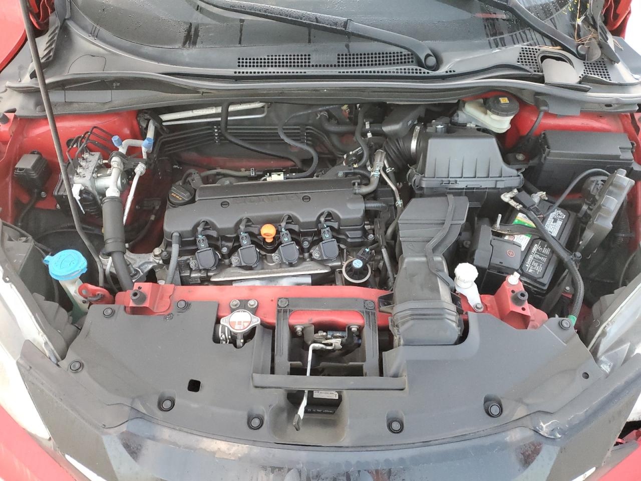 2016 Honda HR-V VIN 3CZRU5H56GM721241 Copart auction photo, side / front end damage thumbnail 11