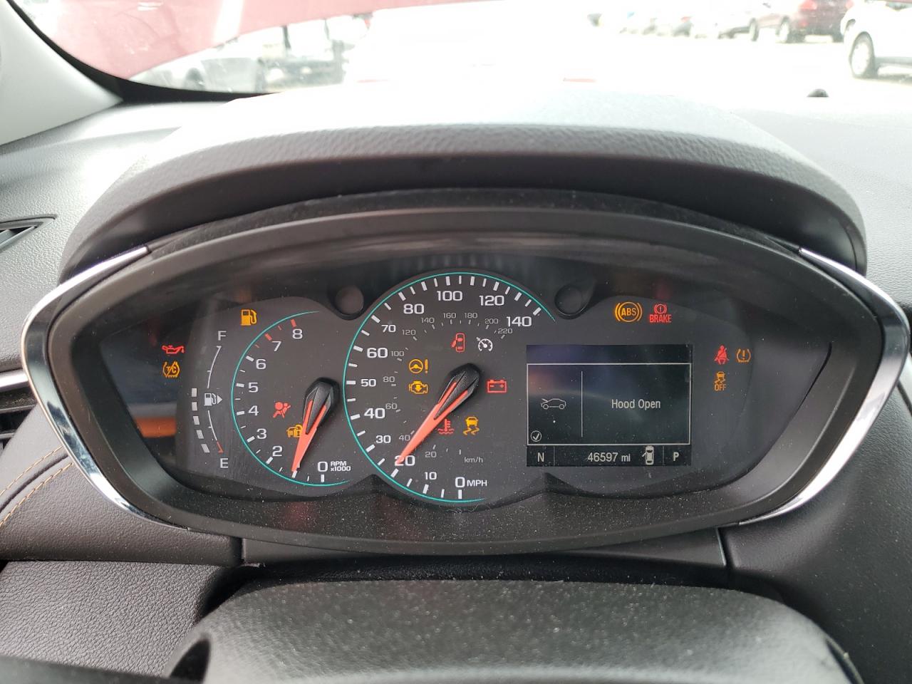 2018 Chevrolet Trax VIN 3GNCJLSB0JL252269 Copart auction photo, front end / side damage thumbnail 9