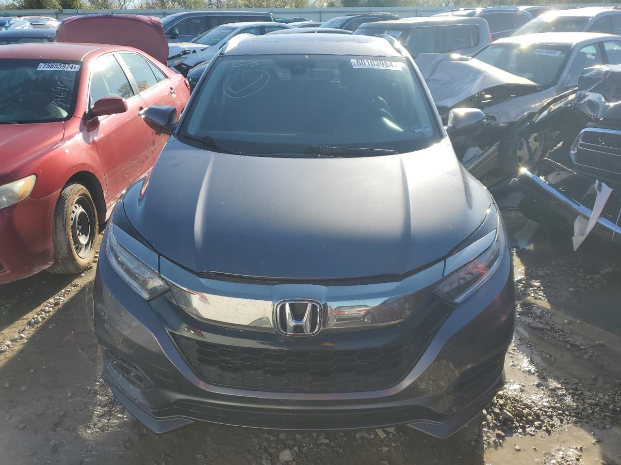 2019 Honda HR-V VIN 3CZRU6H91KM729703 Copart auction photo, rear end damage thumbnail 5