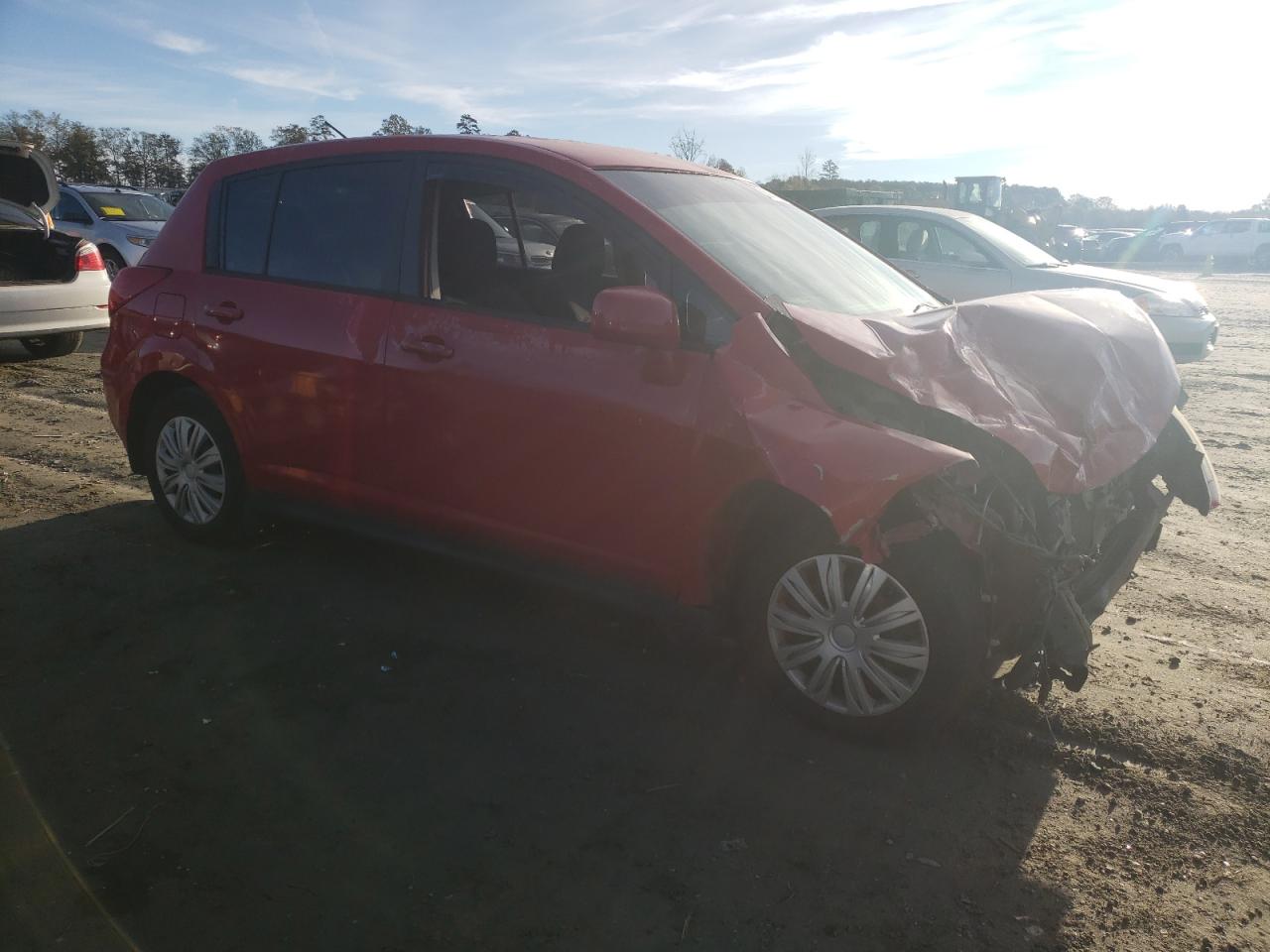 2011 Nissan Versa VIN 3N1BC1CP4BL400666 Copart auction photo, all over damage thumbnail 4