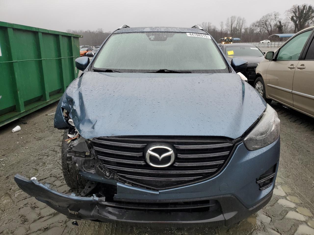 2016 Mazda CX-5 VIN JM3KE4DY3G0893915 Copart auction photo, front end damage thumbnail 5