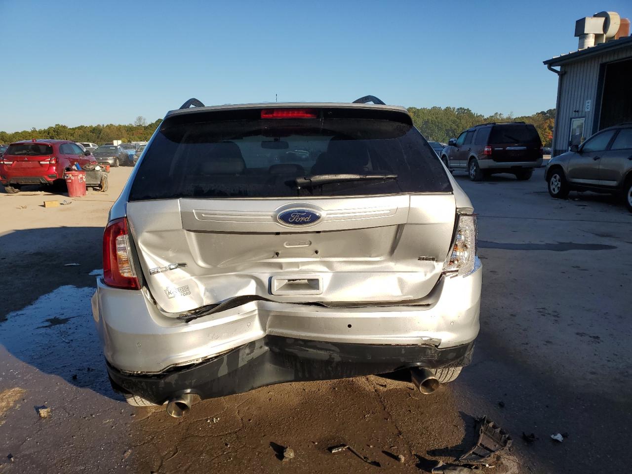2014 Ford Edge VIN 2FMDK3JC6EBB40741 Copart auction photo, rear end / minor dent/scratches damage thumbnail 6