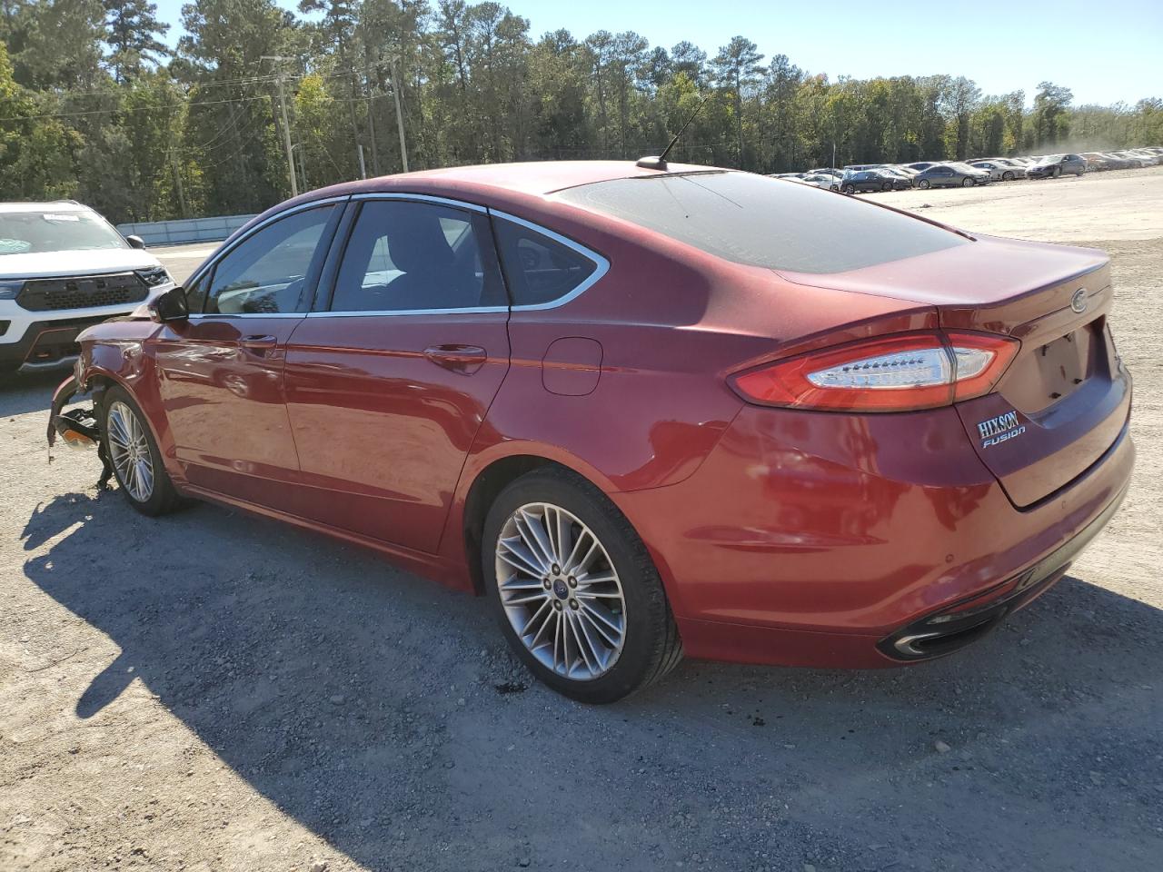 2015 Ford Fusion VIN 3FA6P0H95FR231659 Copart auction photo, front end damage thumbnail 2
