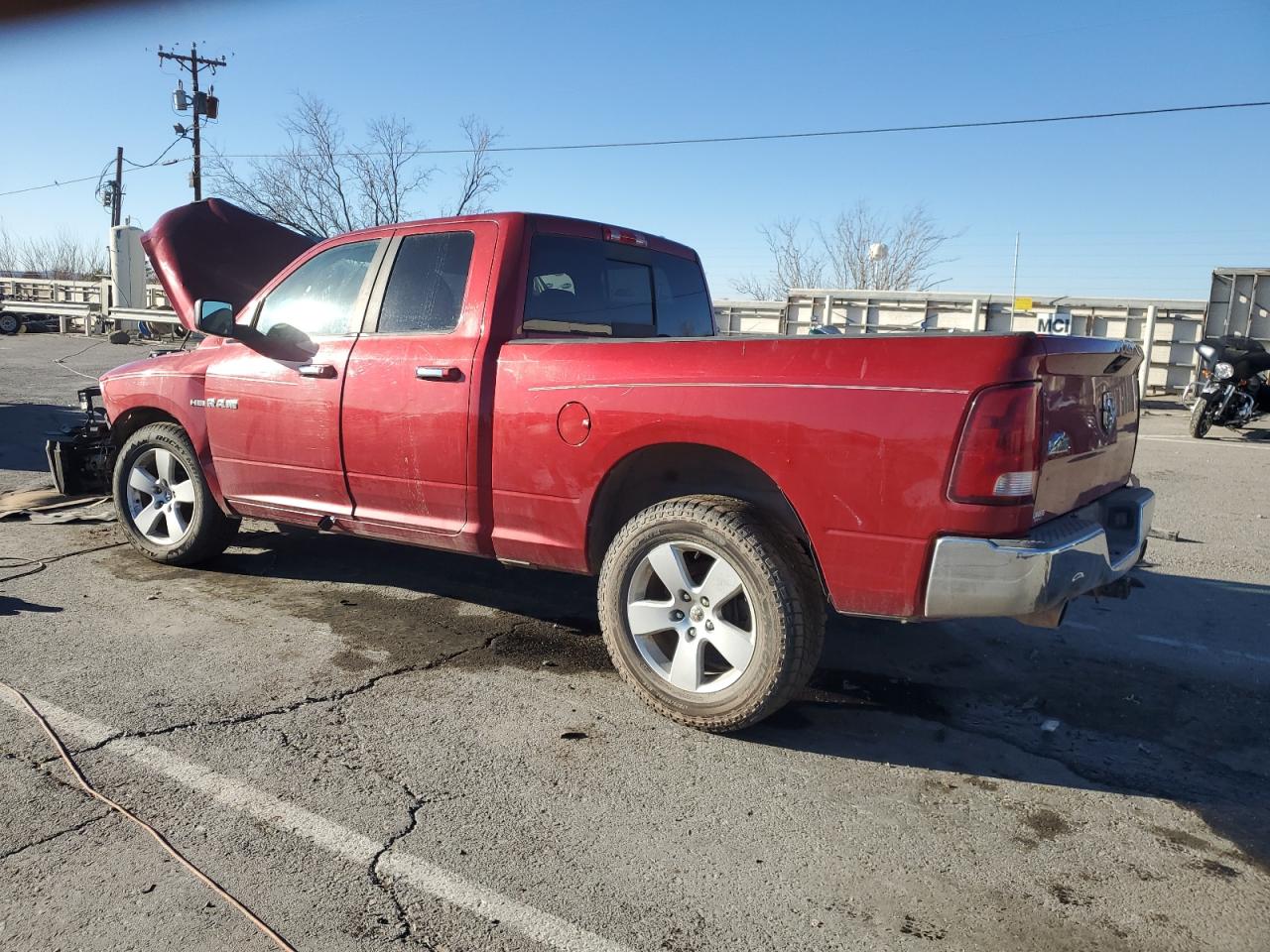 2010 Dodge RAM VIN 1D7RB1GT5AS111825 Copart auction photo, front end damage thumbnail 2