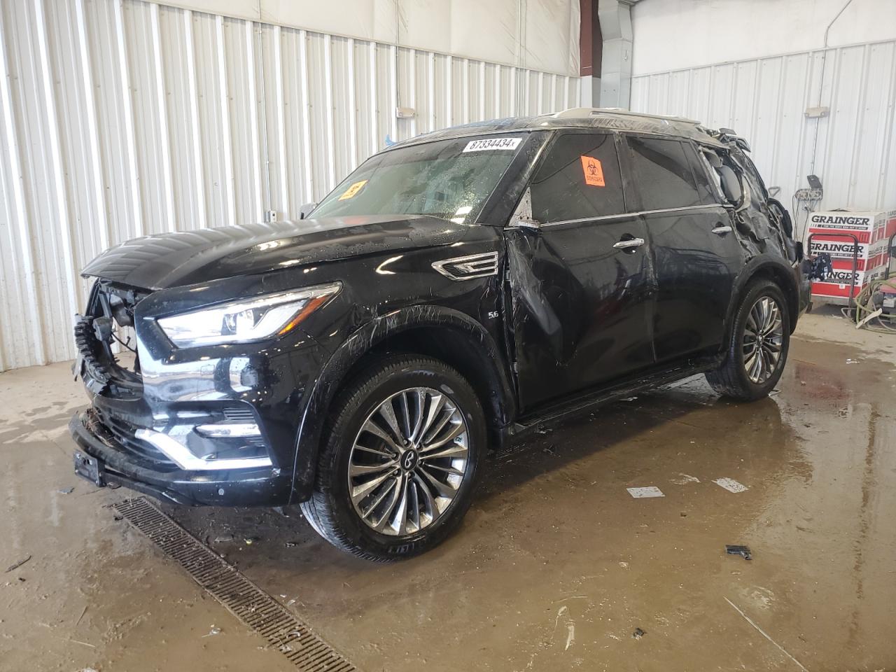 2018 Infiniti QX80 VIN JN8AZ2NEXJ9194354 - Copart auction photo