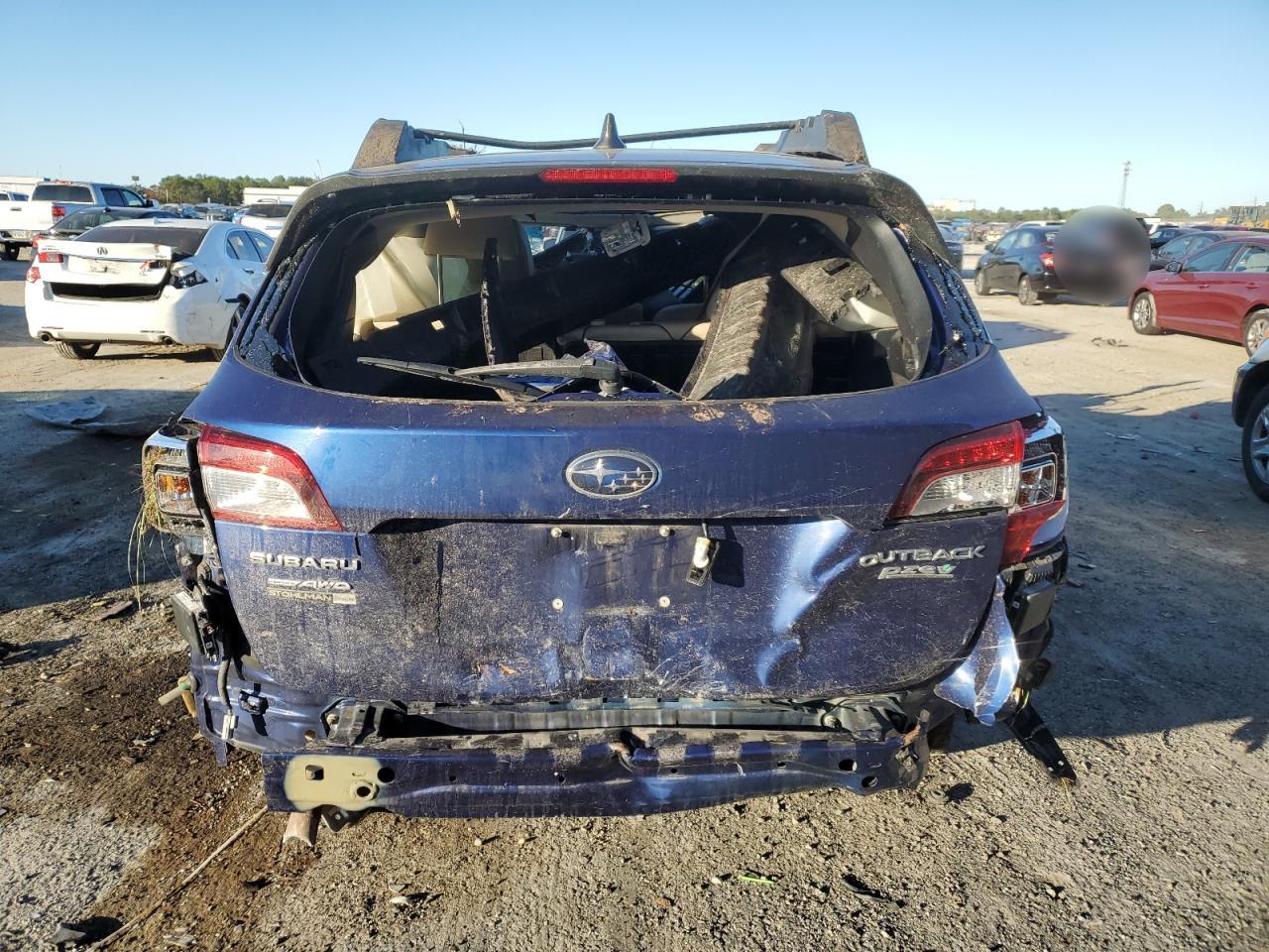 2017 Subaru Outback VIN 4S4BSANC6H3439074 Copart auction photo, all over damage thumbnail 6
