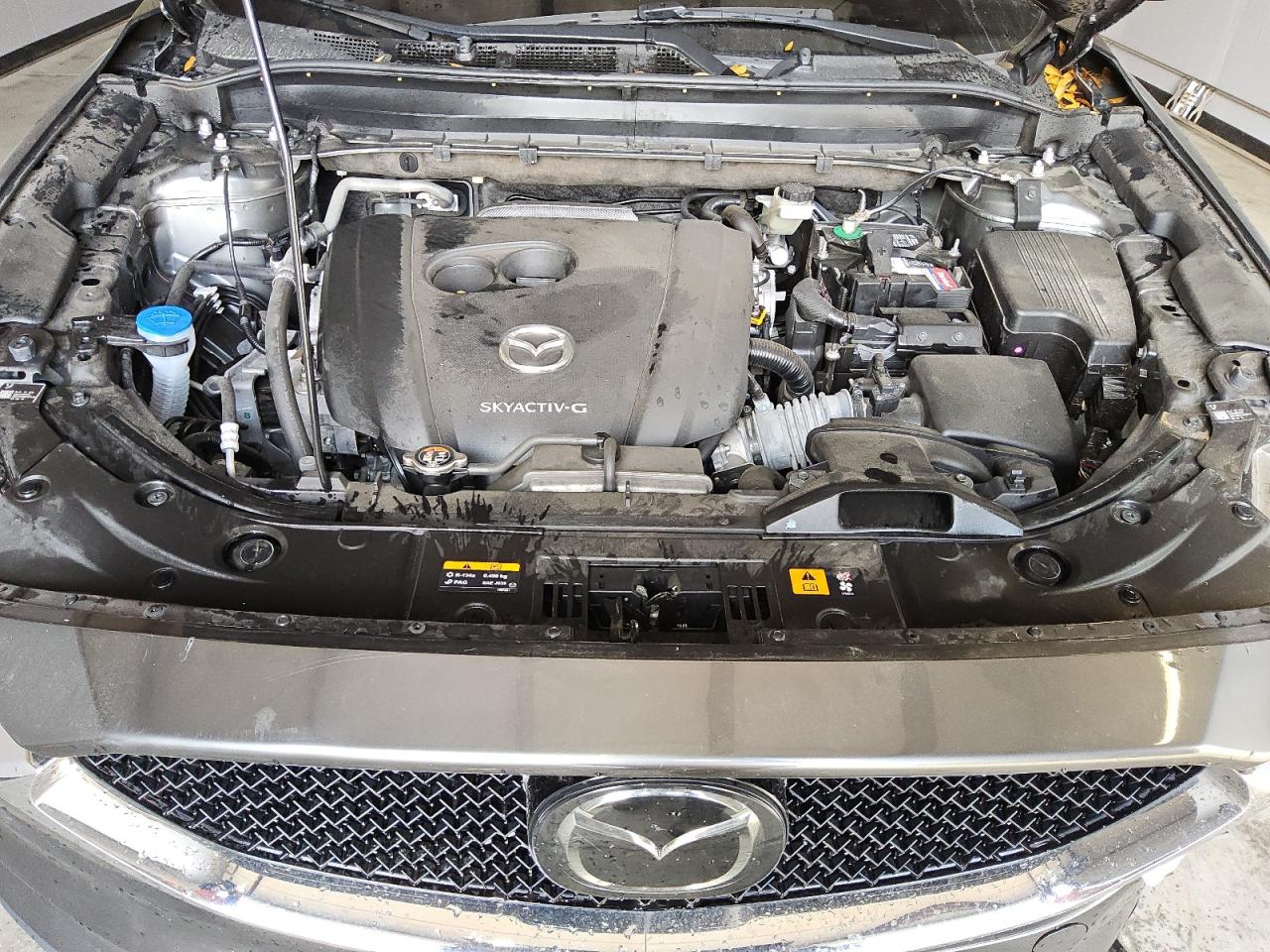 2021 Mazda CX-5 VIN JM3KFBDM8M0434907 Copart auction photo, front end / side damage thumbnail 12
