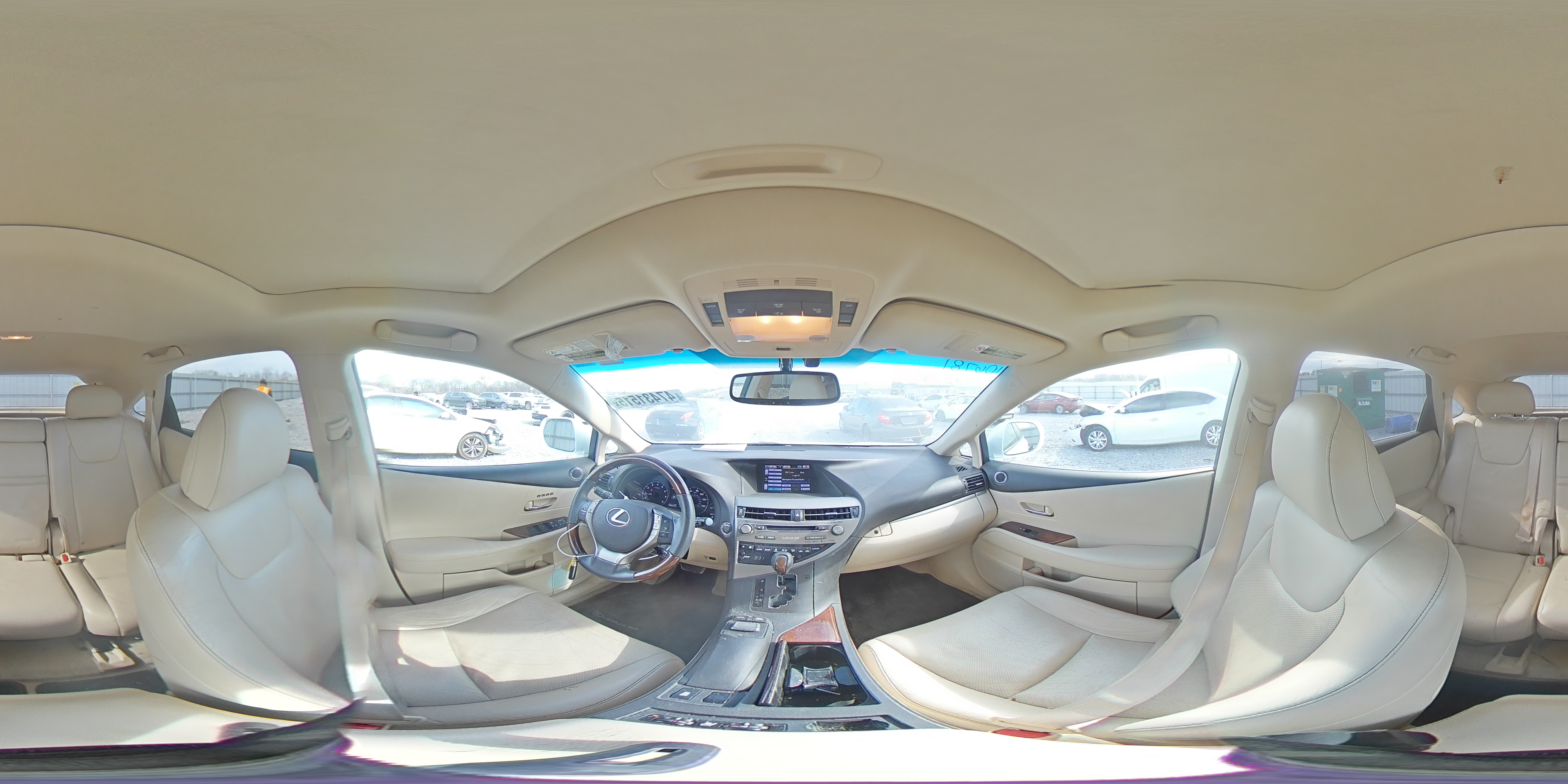 2015 Lexus RX VIN 2T2ZK1BA8FC186085 Copart auction photo, front end damage thumbnail 13