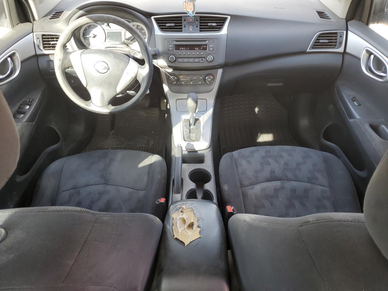 2013 Nissan Sentra VIN 3N1AB7APXDL776831 Copart auction photo, rear end damage thumbnail 8