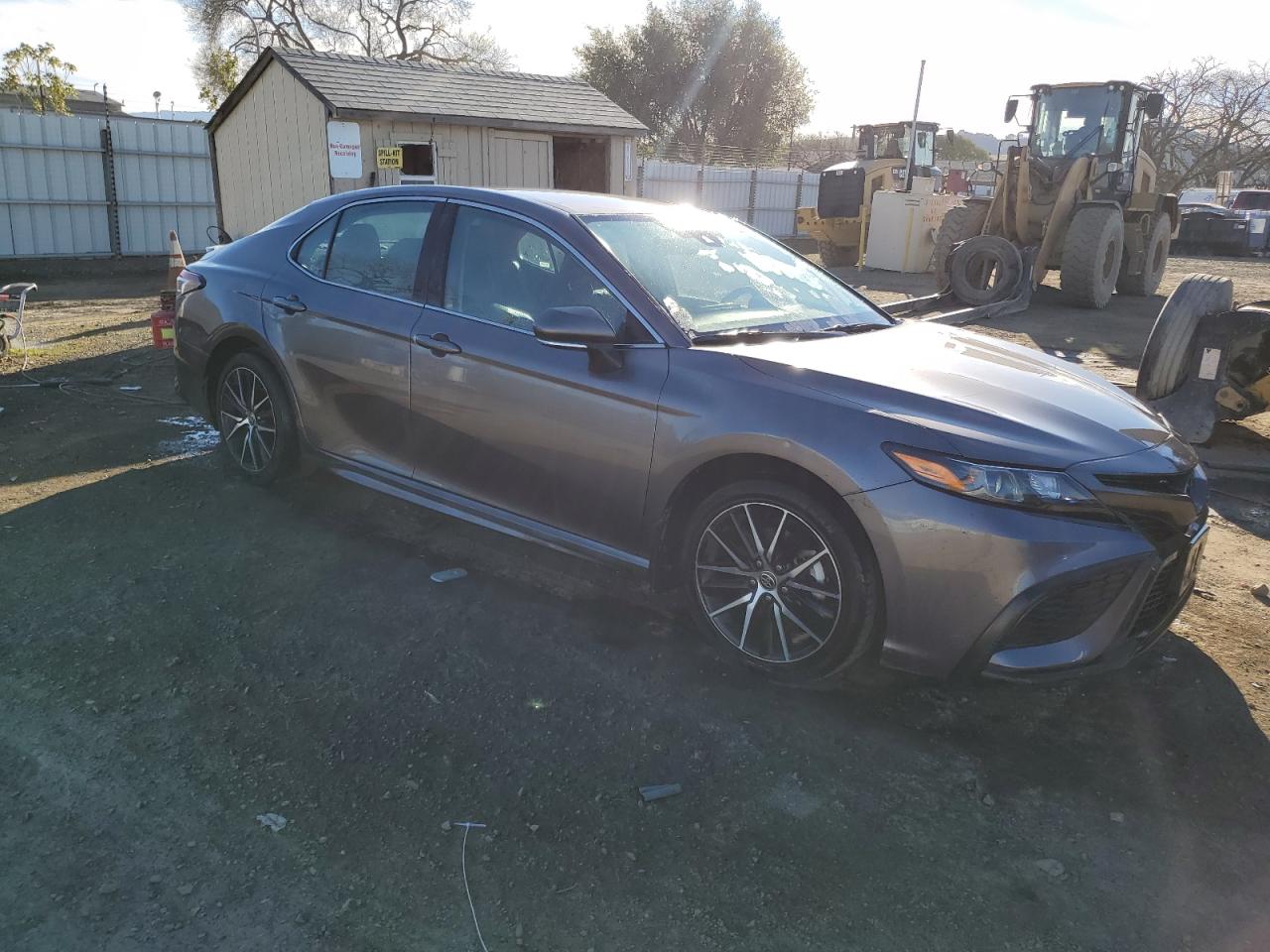 2022 Toyota Camry VIN 4T1G11AK4NU053460 Copart auction photo, front end damage thumbnail 4