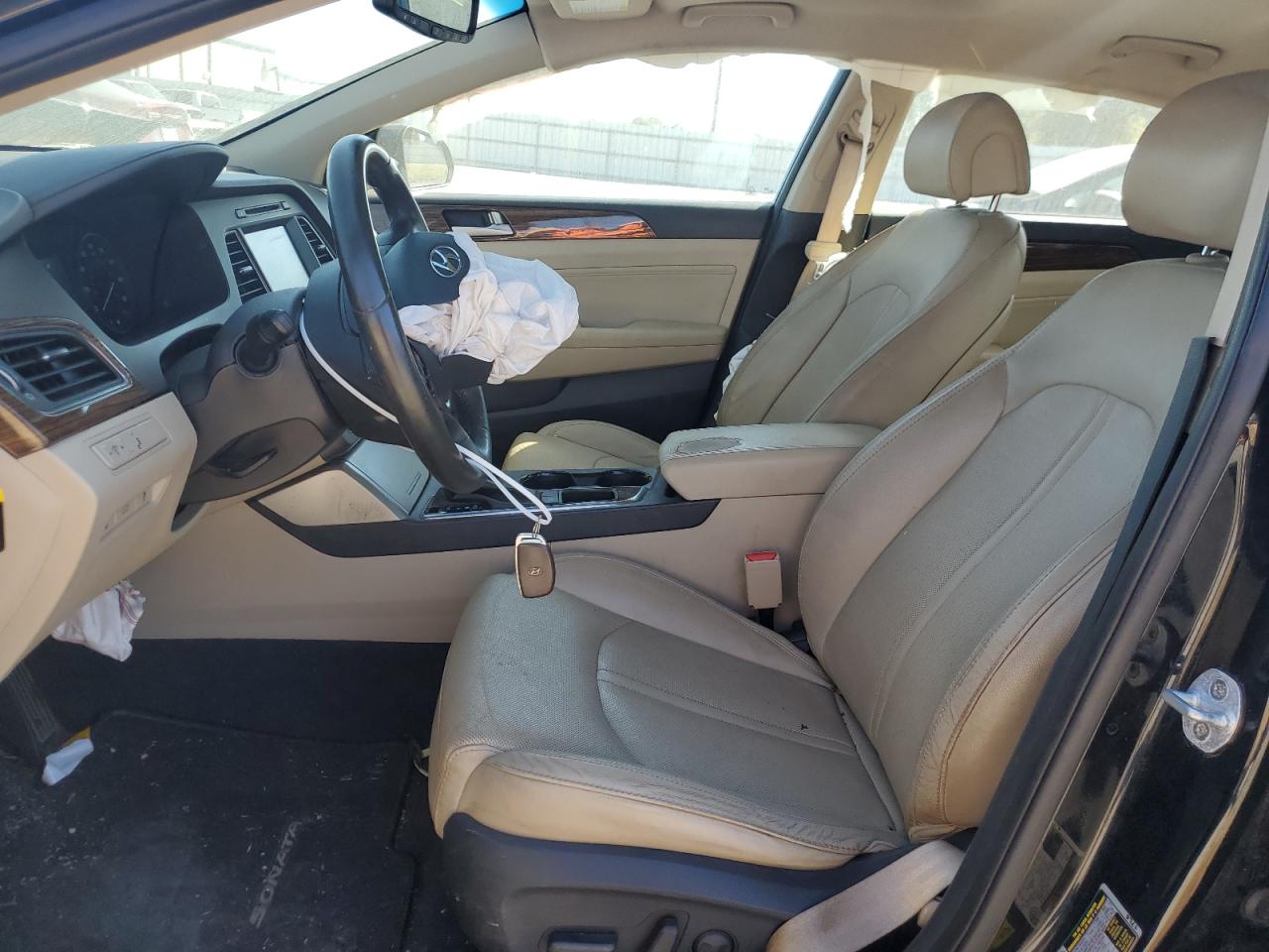 2017 Hyundai Sonata VIN 5NPE34AFXHH449109 Copart auction photo, front end damage thumbnail 7