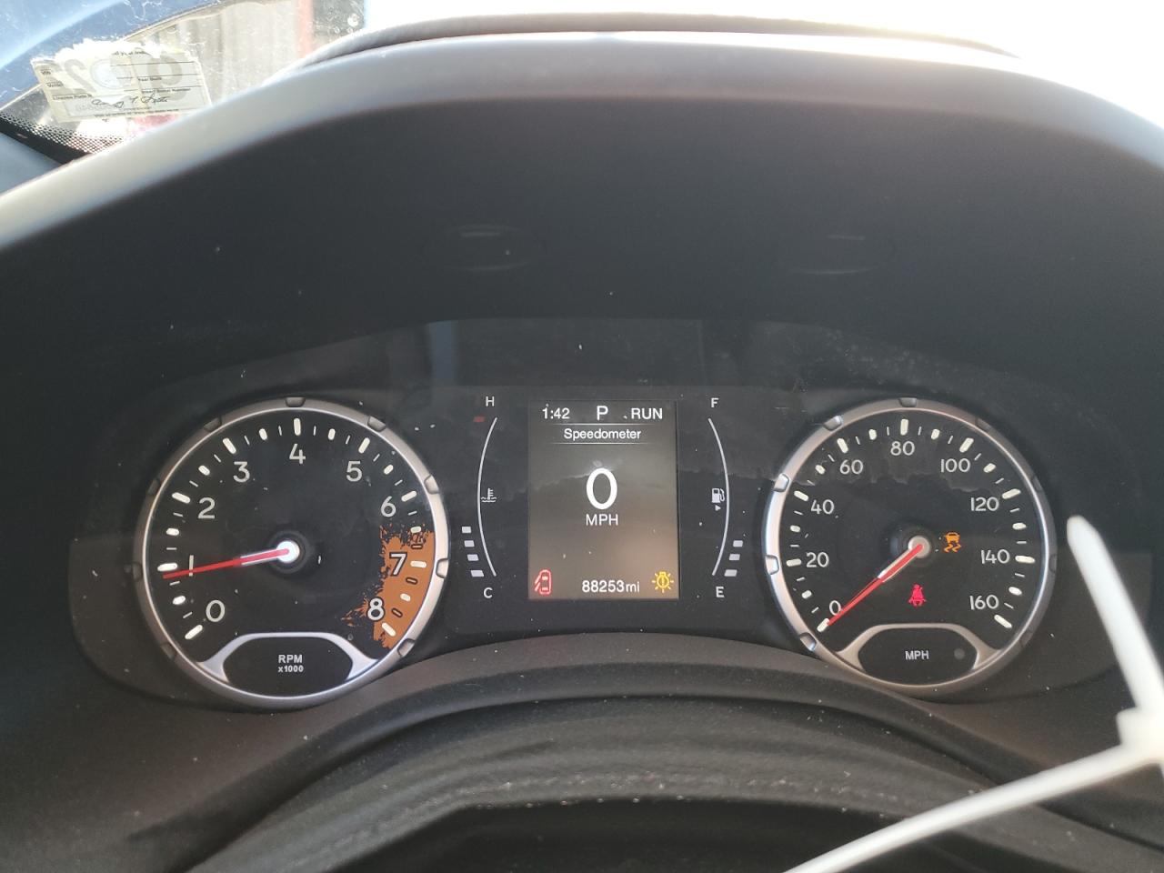 2018 Jeep Renegade VIN ZACCJBBB1JPG90602 Copart auction photo, front end / rear end damage thumbnail 9