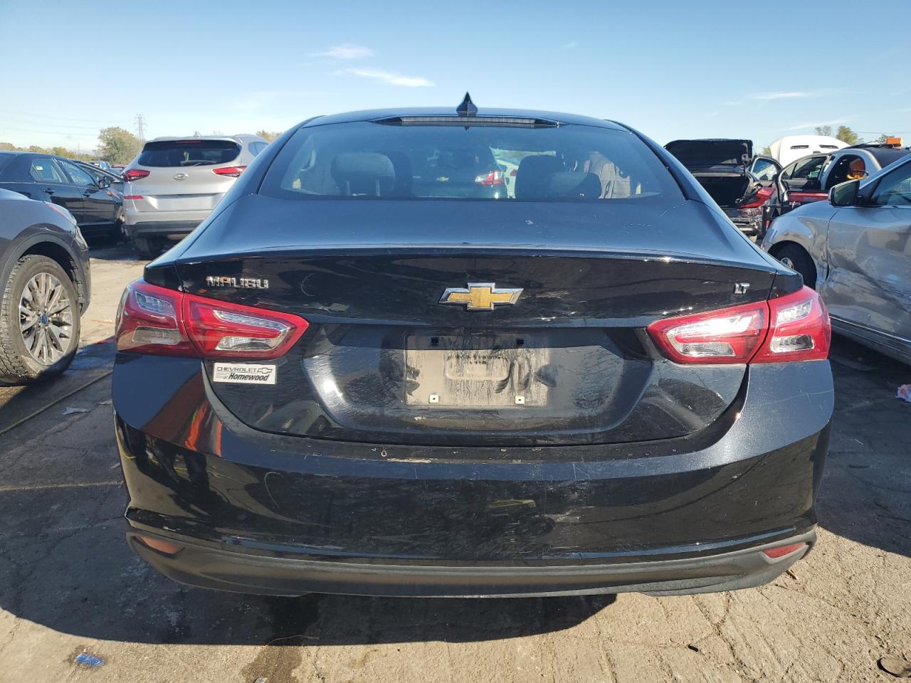 2022 Chevrolet Malibu VIN 1G1ZD5ST8NF106287 Copart auction photo, side damage thumbnail 6