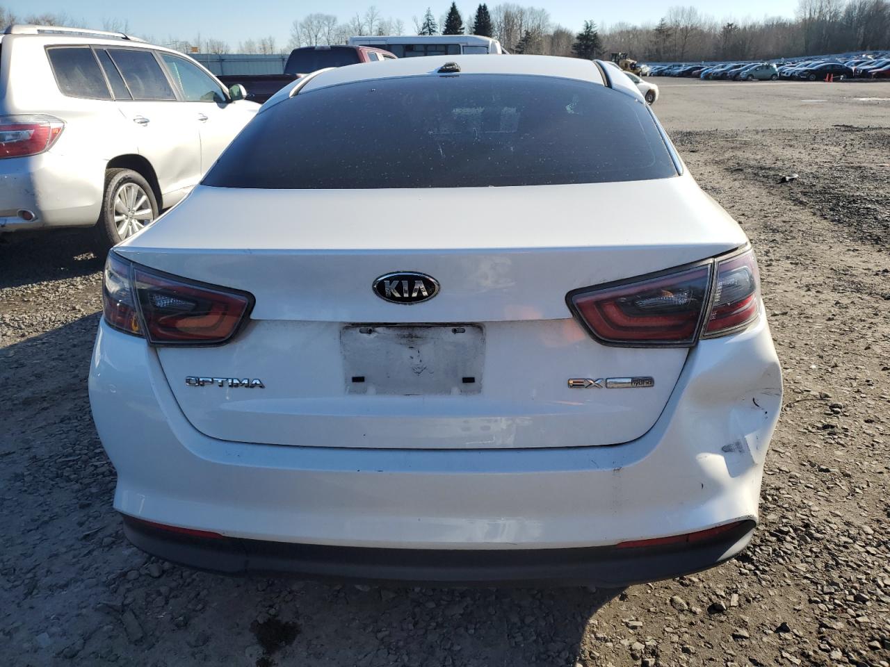 2015 KIA Optima VIN KNAGN4AD6F5081880 Copart auction photo, biohazard/chemical / rear end damage thumbnail 6