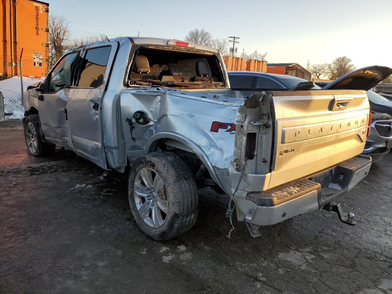 2016 Ford F-150 VIN 1FTEW1EG8GFA45159 Copart auction photo, rollover damage thumbnail 2