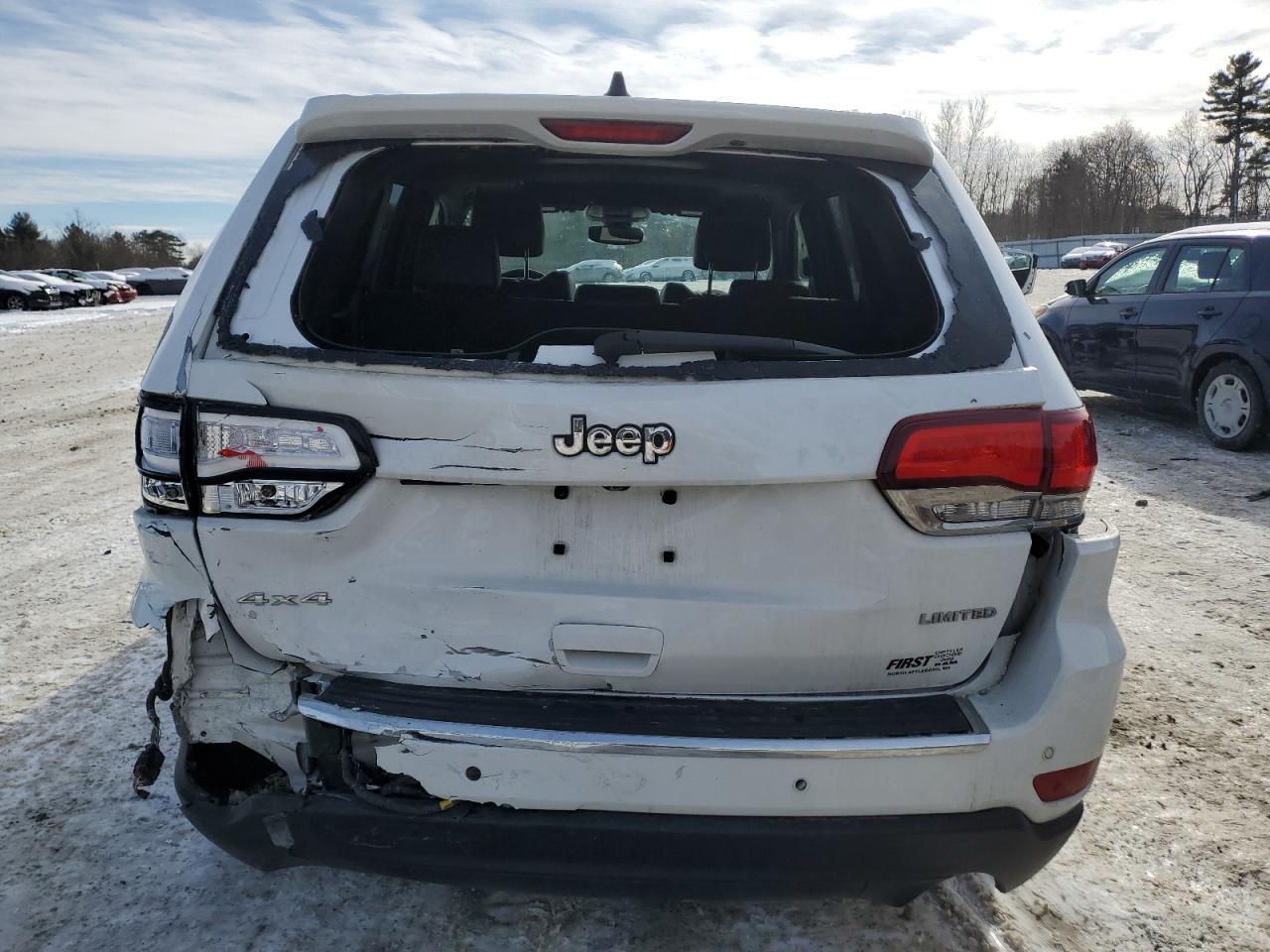2021 Jeep Grand Cherokee VIN 1C4RJFBG2MC655122 Copart auction photo, rear end damage thumbnail 6