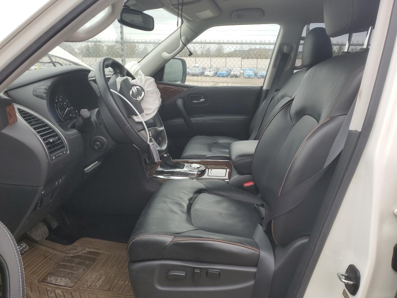 2020 Nissan Armada VIN JN8AY2ND6L9112195 Copart auction photo, front end / minor dent/scratches damage thumbnail 7