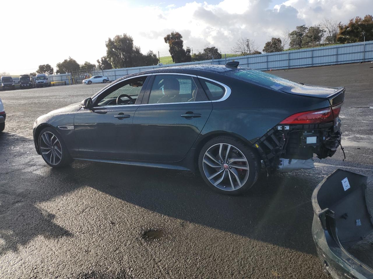 2022 Jaguar XF VIN SAJBL4GX9NCY90967 Copart auction photo, rear end damage thumbnail 2