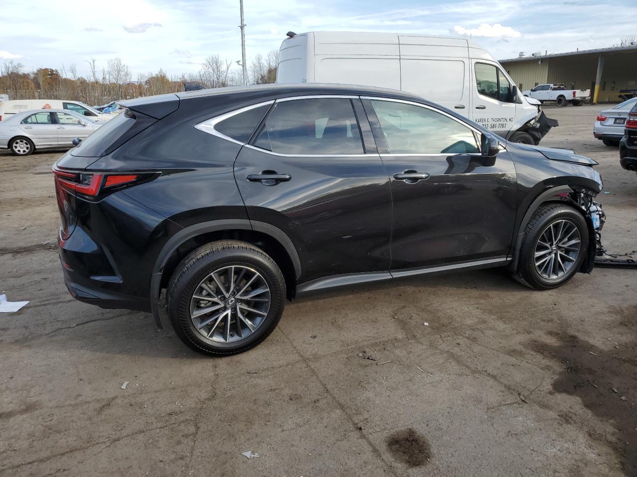 2024 Lexus NX VIN 2T2GKCEZ5RC021474 Copart auction photo, front end damage thumbnail 3