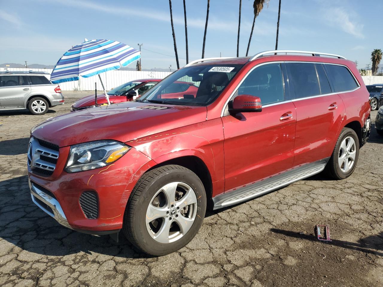 2017 Mercedes-Benz GLS-klasse VIN 4JGDF6EE0HA924818