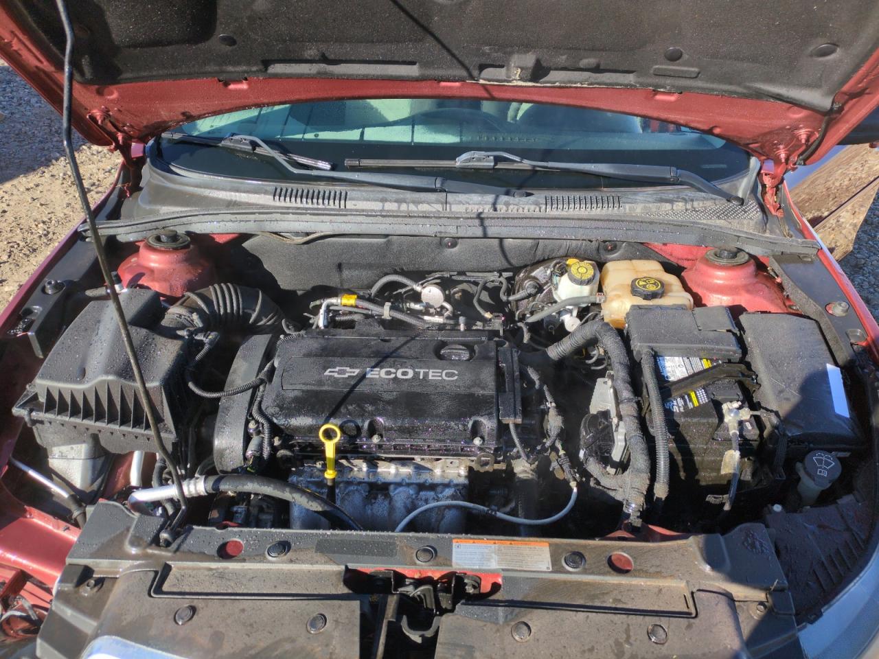2012 Chevrolet Cruze VIN 1G1PD5SH7C7409717 Copart auction photo, front end damage thumbnail 11