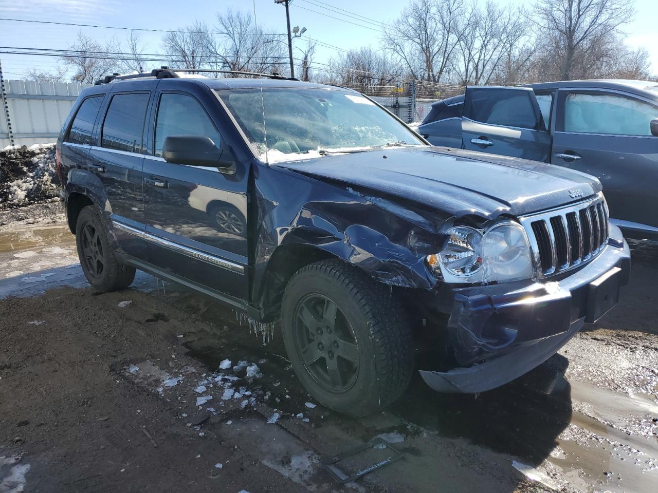 2006 Jeep Grand Cherokee VIN 1J4HR58N06C283751 Copart auction photo, front end damage thumbnail 4