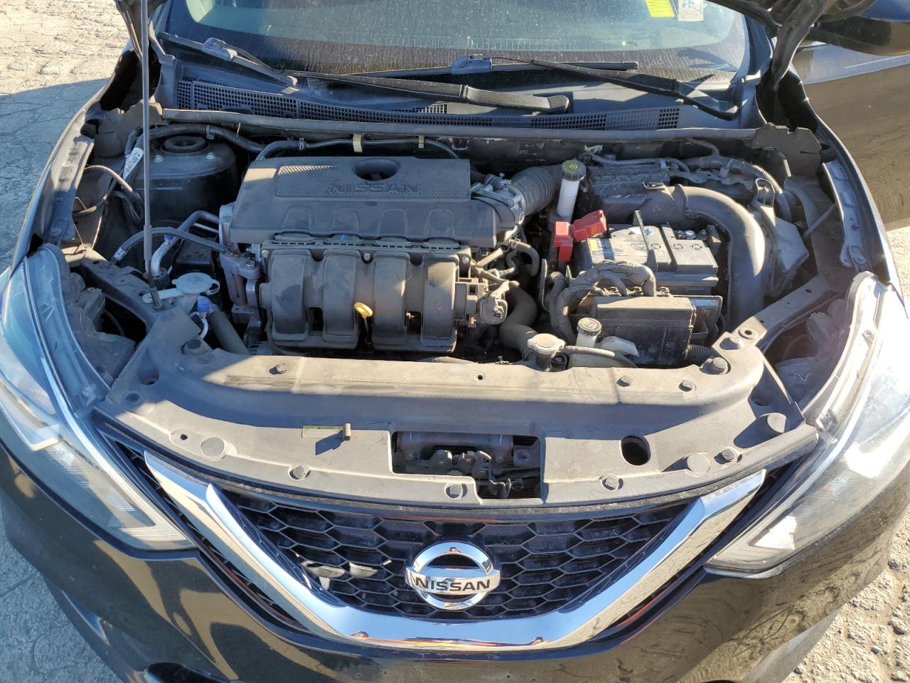 2017 Nissan Sentra VIN 3N1AB7AP5HY321782 Copart auction photo, side / rear end damage thumbnail 13