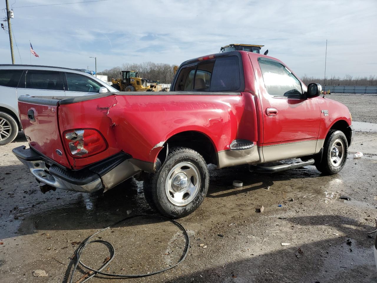 2002 Ford F-150 VIN 2FTRF07W42CA68118 Copart auction photo, rear end damage thumbnail 3